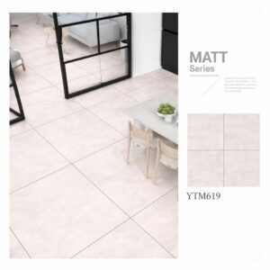 Matt indoor floor tiles Pakistan YTM-619 YUBATH design