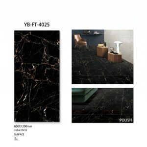 Floor tiles Pakistan YB-FT-4025 premium YUBATH flooring design