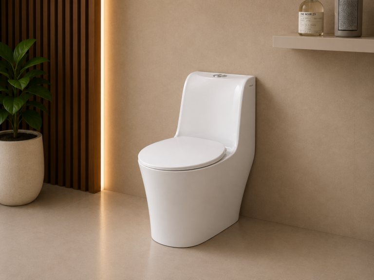 One Piece Commode