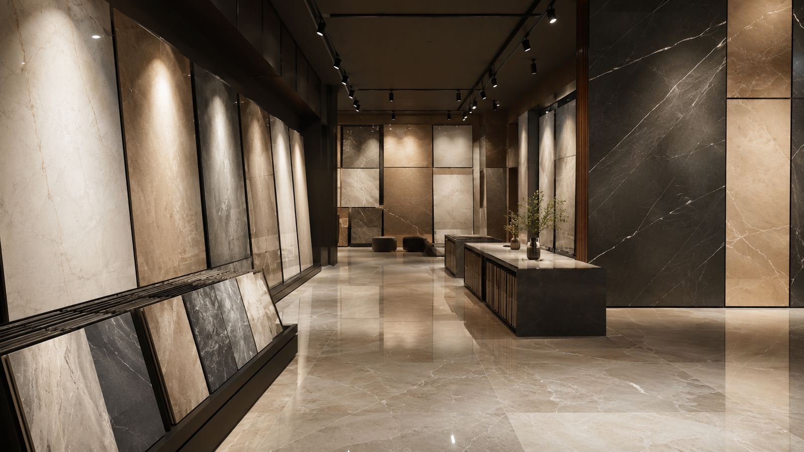 Tiles in Pakistan 2 YUBATH premium marble-look floor and wall tiles in a luxury lobby interior